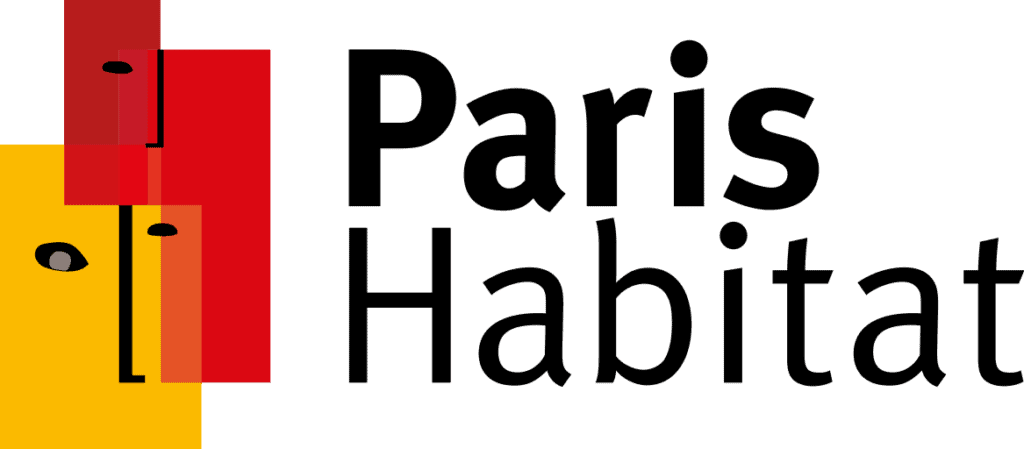 logo de paris habitat, bailleur social parisien