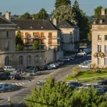 vue du centre-ville d'Alençon (Orne)