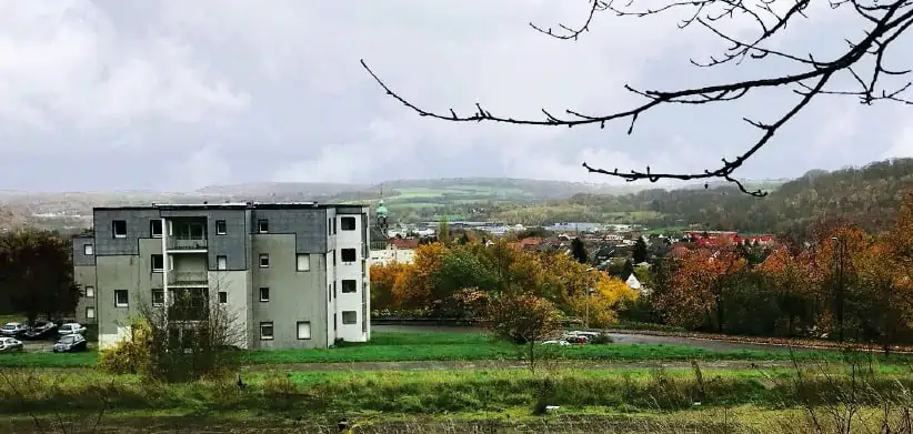 vue du quartier du Beerenberg (à Freyming-Merlebach), bientôt transformé par Vivest