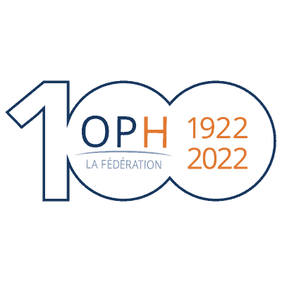 logo de la Fédération des OPH - Offices publics de l'habitat