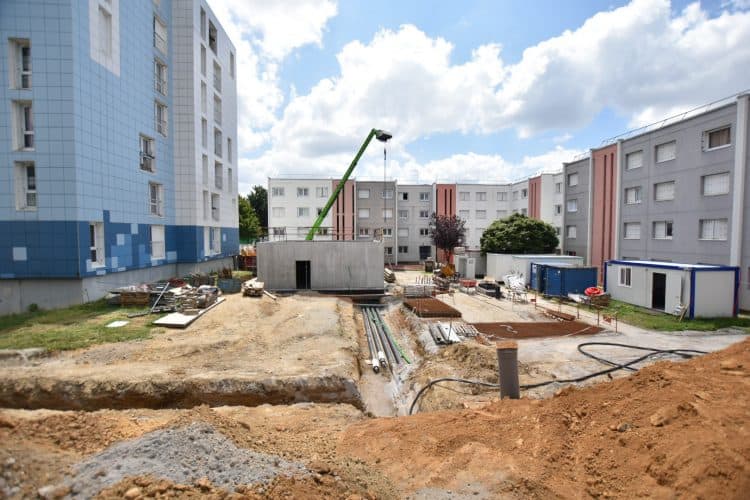 réfection de la chaudière dans le quartier de La Vigne aux Roses, par Vendée Habitat - La-Roche-sur-Yon (85)