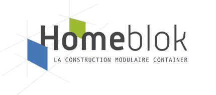 logo de Homeblok, solution de construction modulaire