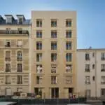 Logements sociaux en pierre de taille, par le bailleur social RIVP (Paris 15ème arrondissement)