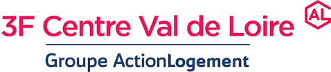 logo du bailleur social 3F Centre Val de Loire