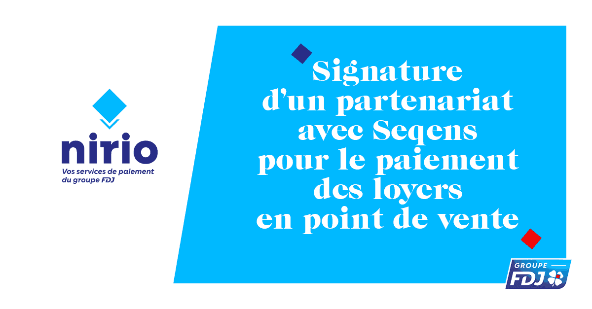 Nirio, nouveau service de paiement de la Française des Jeux