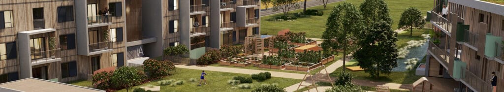 exemple de réalisation de Avelis Habitat, des logements innovants dans des modules