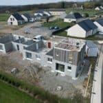 livraison de nouveaux logements sociaux construits hors site, à Distré (49) - Maine-et-Loire Habitat