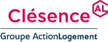 logo du bailleur social Clésence, filiale du groupe Action Logement