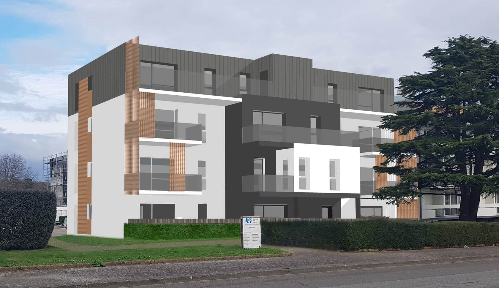 image Inauguration de 11 nouveaux logements sociaux à Quéven, dans le Morbihan (56)