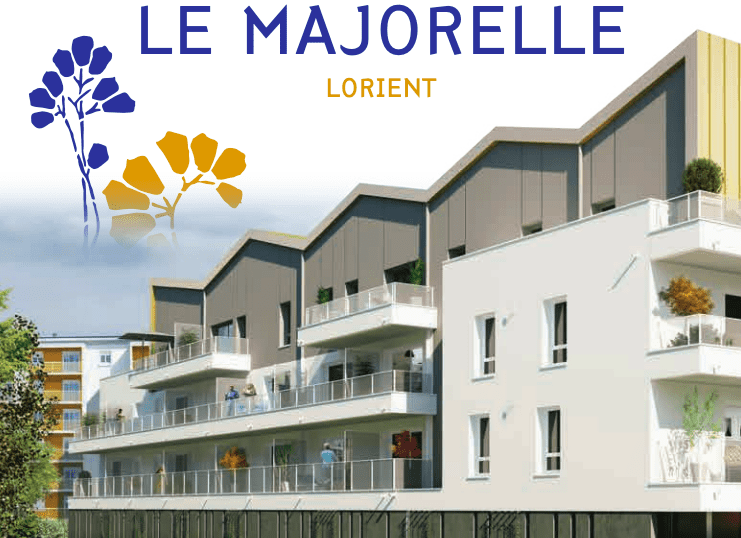 Le Majorelle, 27 logements en accession à la propriété à Lorient, par LB Habitat