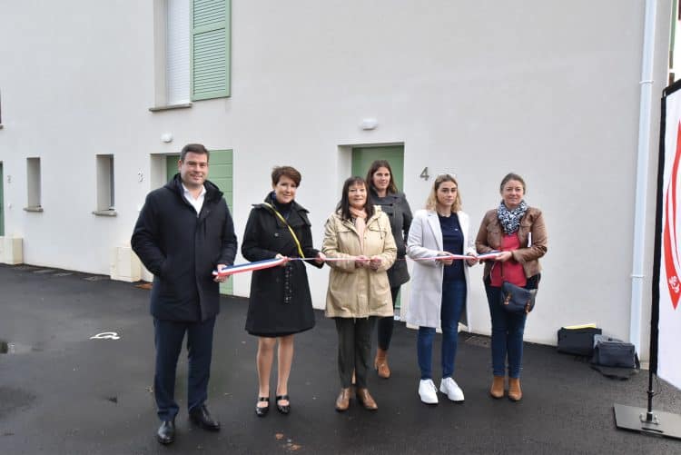 inauguration de 19 nouveaux logements sociaux aux Sables d'Olonne (85), par le bailleur Vendée Habitat