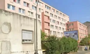 façade du foyer Michelet, à Ivry-sur-Seine (94)