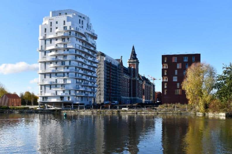 fin des travaux aux Grands Moulins de Paris, à Marquette-lez-Lille (59)