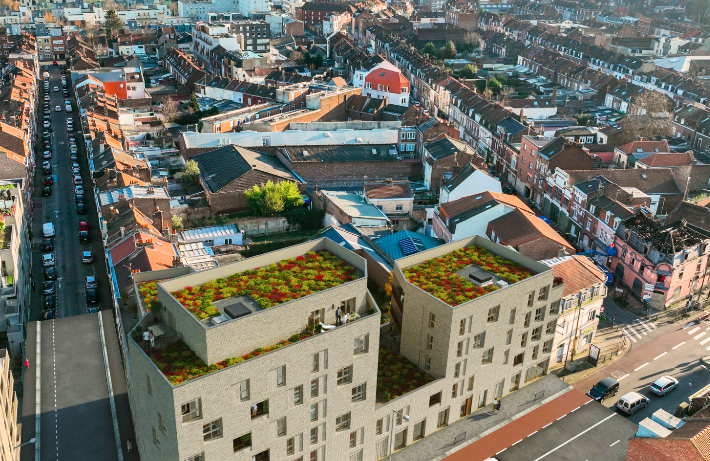 environnement de la Résidence Hana, à Lille (59)