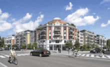 façade de la Résidence « 102 Avenue Aristide Briand », Le Blanc-Mesnil (93)