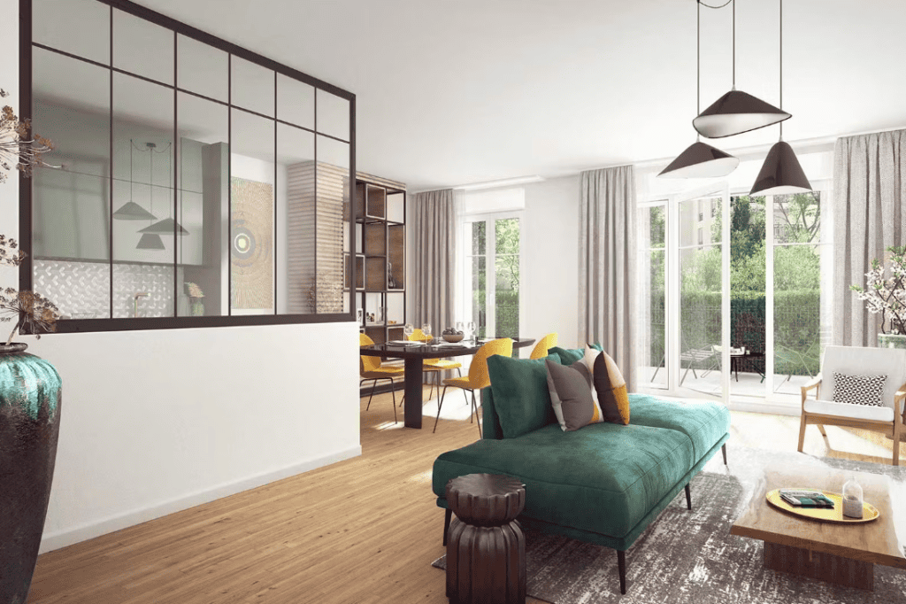 intérieur d'un appartement de la Résidence « 102 Avenue Aristide Briand » (93)